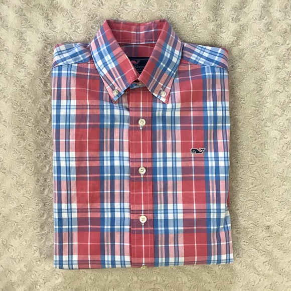 Vineyard Vines Other - Vineyard Vines Slim Fit Whale Shirt Plaid XS